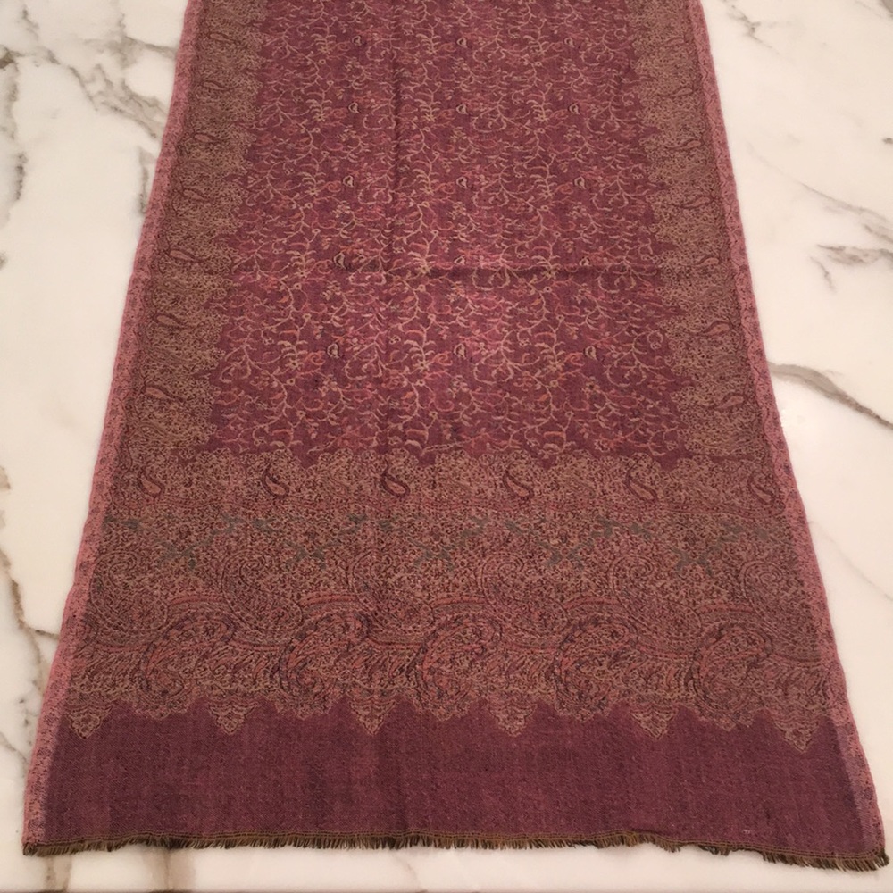 Purple/Tan Pashmina!